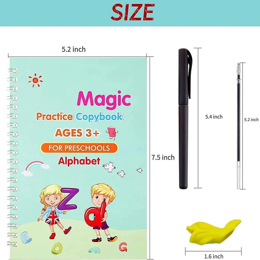 Magic practice copybook (D)