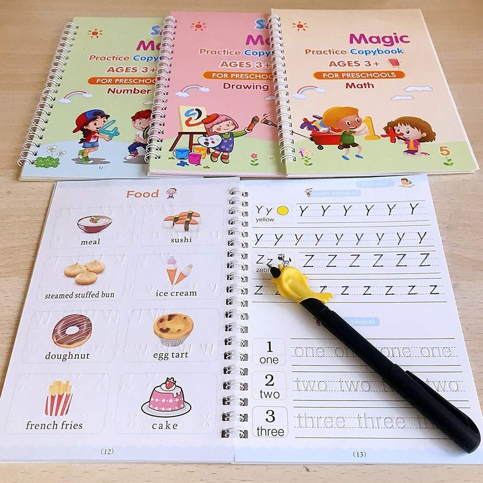 Magic practice copybook (D)