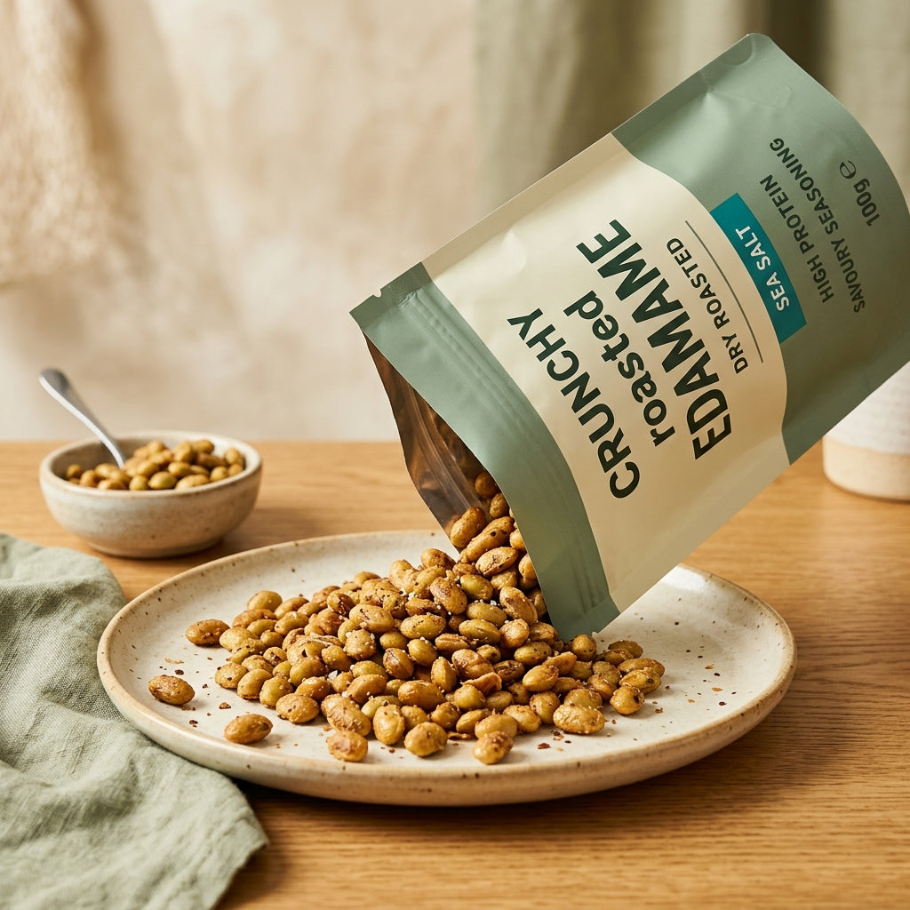 TRUE GOOD Crunchy Roasted Edamame Snacks